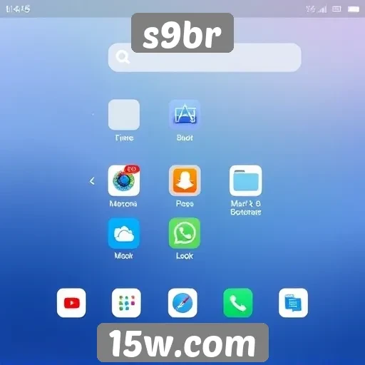 Evolução da interface do s9br ao longo do tempo